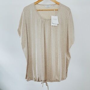 NWT Seraphine Otmeal Women's Maternity Blouse